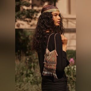 Free People NWT Bella Beaded Bag